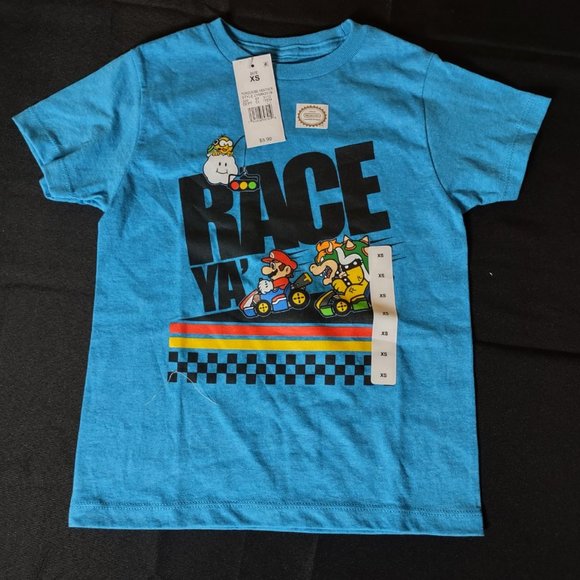 NWT Nintendo Race Ya' Short Sleeve T-Shirt - Picture 2 of 4